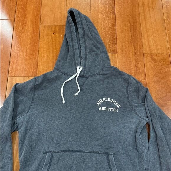 Abercrombie & Fitch Women's Charcoal Hoodie size L - Picture 2 of 9